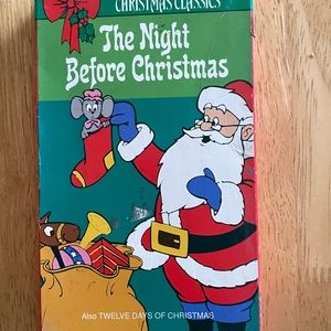 Christmas Classics The Night Before Christmas (VHS, 1994)